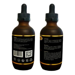 Alternative view of Bo10nics Biotin & Rosemary Hair Growth Oil - Nourishing Blend for Thicker, Fuller Hair - 4OZ