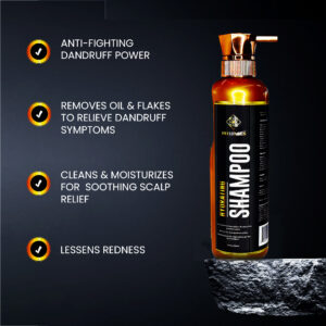 Alternative view of BO10NICS Hydrating Shampoo – Sulfate-Free Shampoo with Wheat Protein, Shea Butter, Plant Extracts – Moisturizing Hair Shampoo for Dry Damaged Hair, Dandruff, Breakage – 16.9fl oz